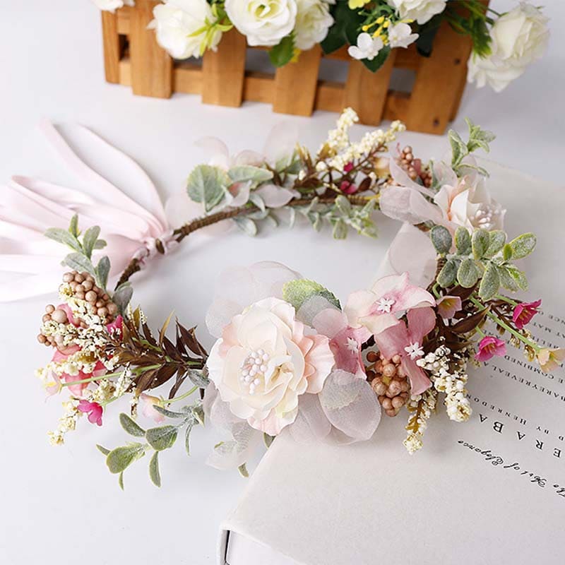 Couronnes de Fleurs Mariage Artificielle