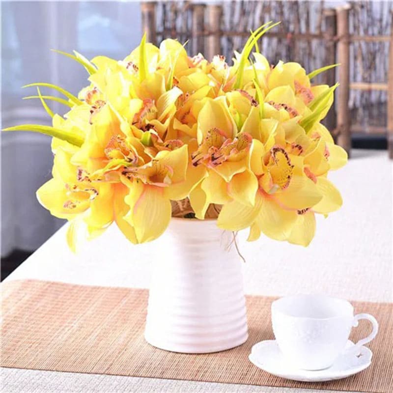 Cymbidium jaune