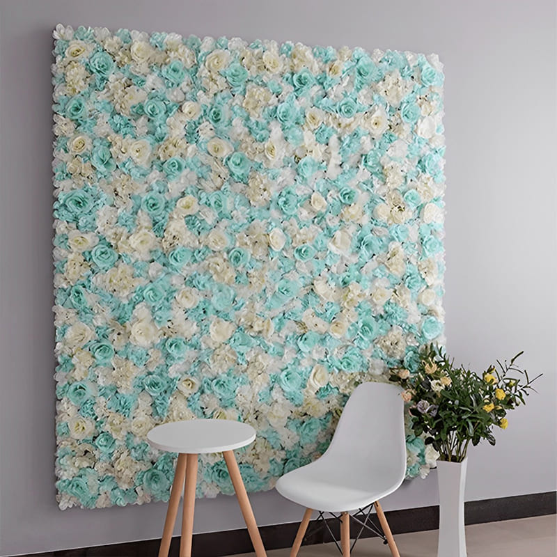 Décoration Mariage Mur de Fleurs Artificielle