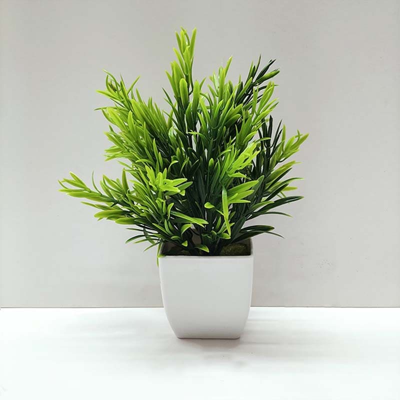 Fausse Plante Pas Cher Pot Blanc