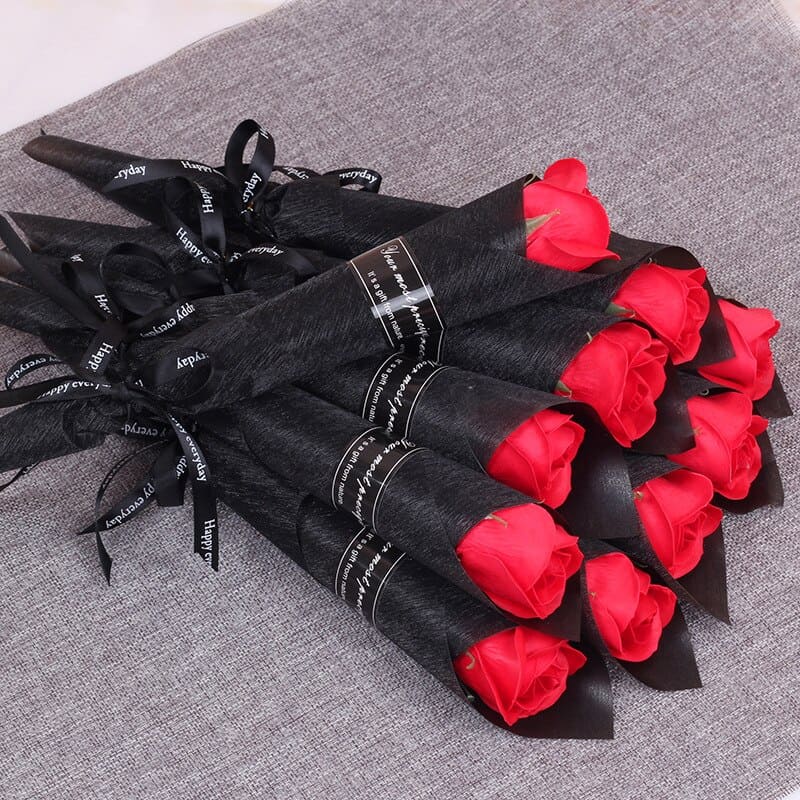 Fausse Rose Rouge