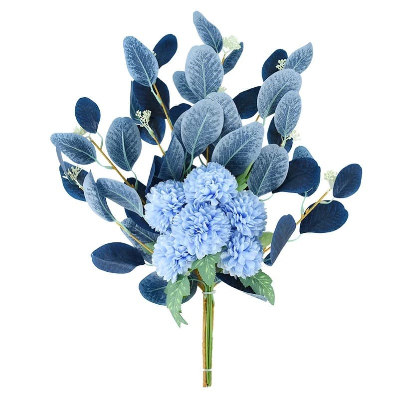Faux Hortensia Bleu