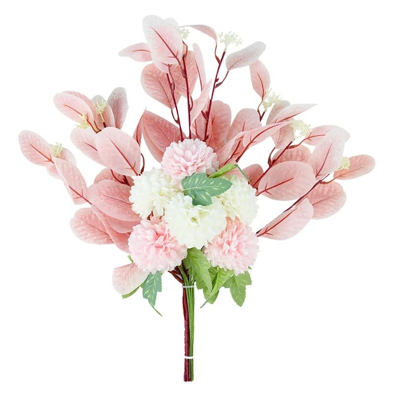 Faux Hortensia Rose Clair