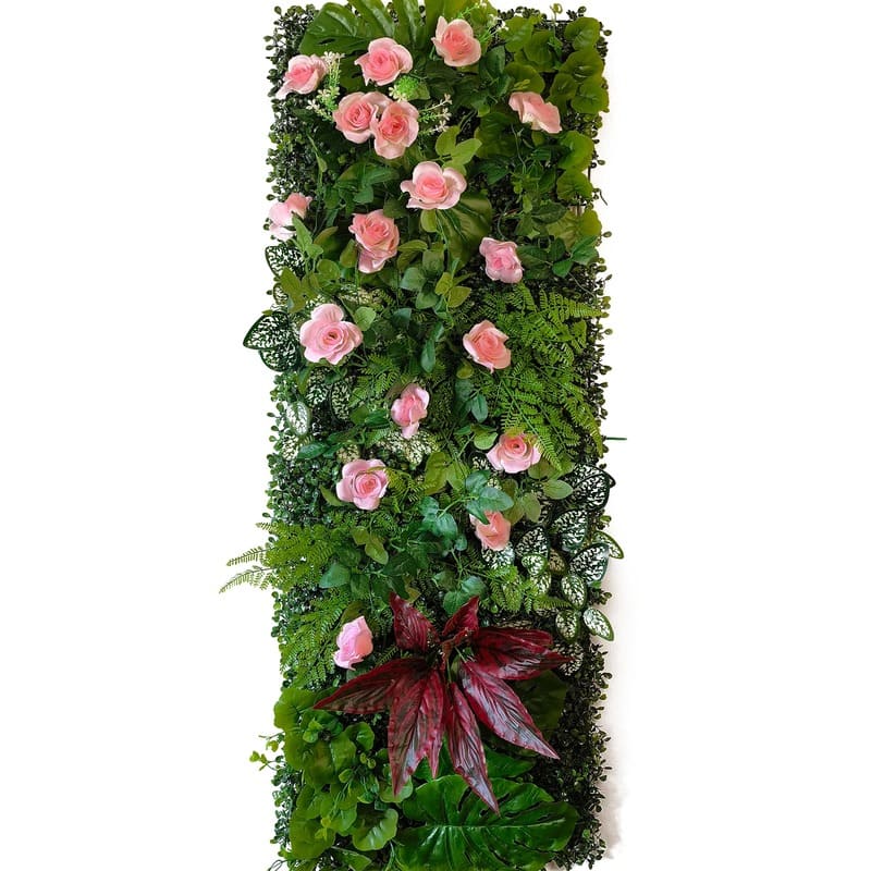 Faux Mur Végétal Feuilles