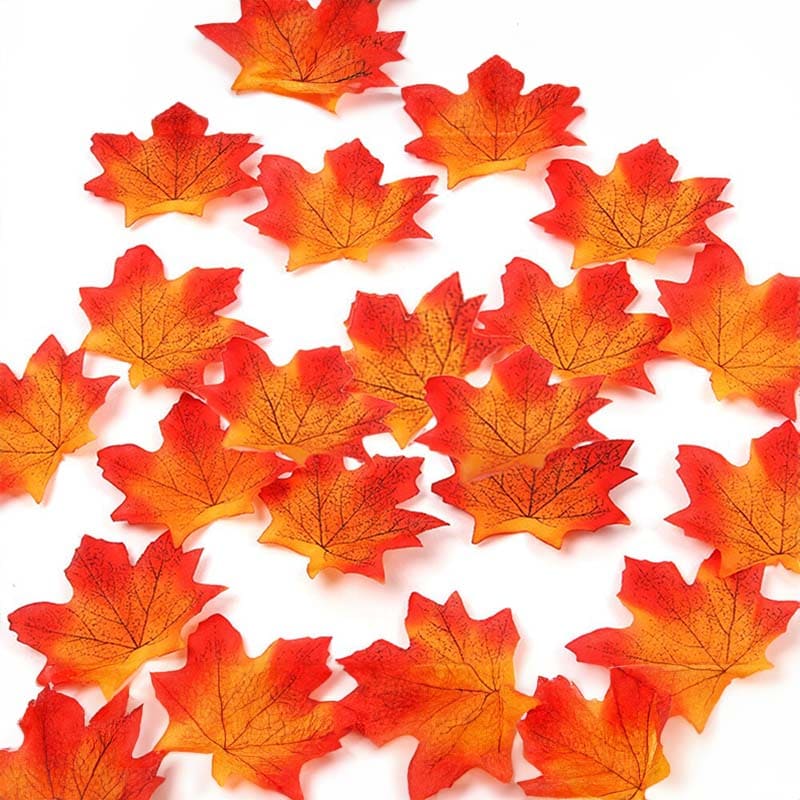 Feuilles d'Érable Artificielles Halloween