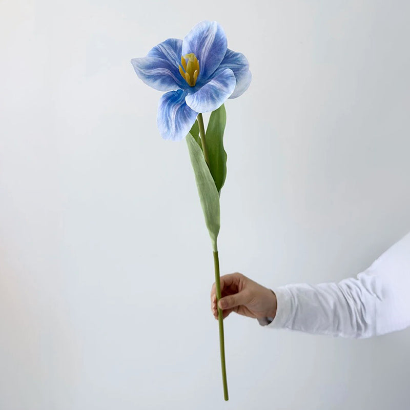 Fleur Artificielle Grande Taille Bleu
