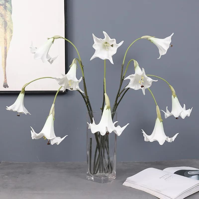 Fleur Datura Artificielle Herbe du Diable