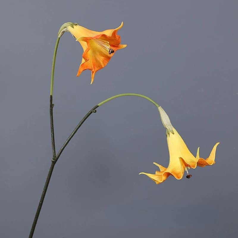 Fleur Datura Artificielle Jaune