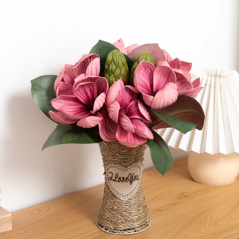 Fleur de Magnolia Artificielle Déco