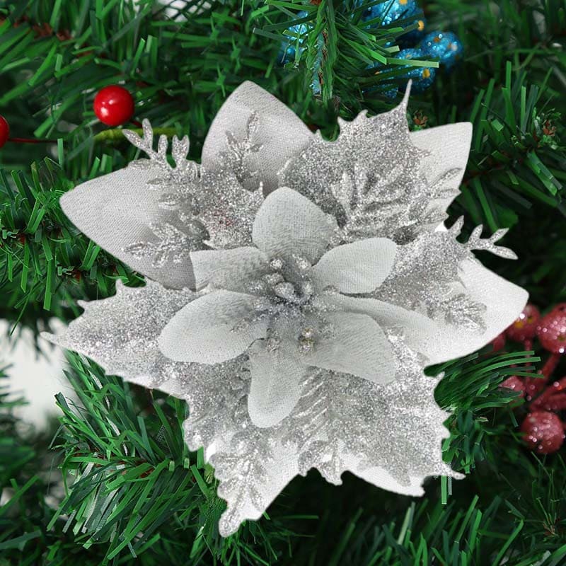 Fleur de Noël Argent