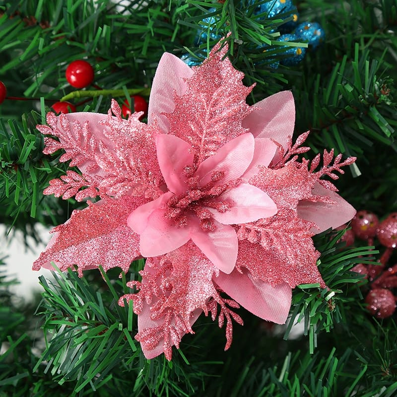 Fleur de Noël Rose