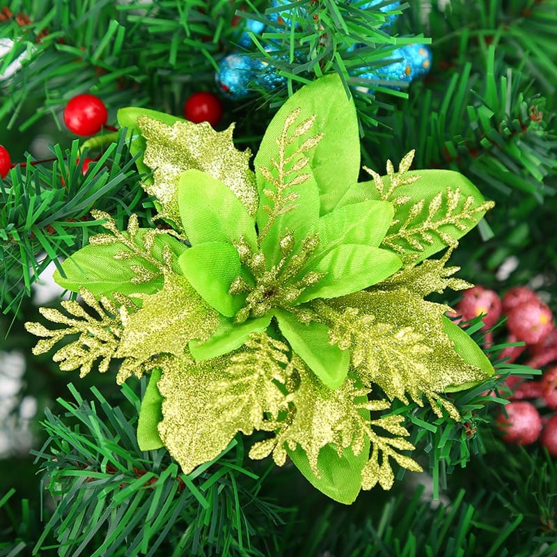 Fleur de Noël Vert