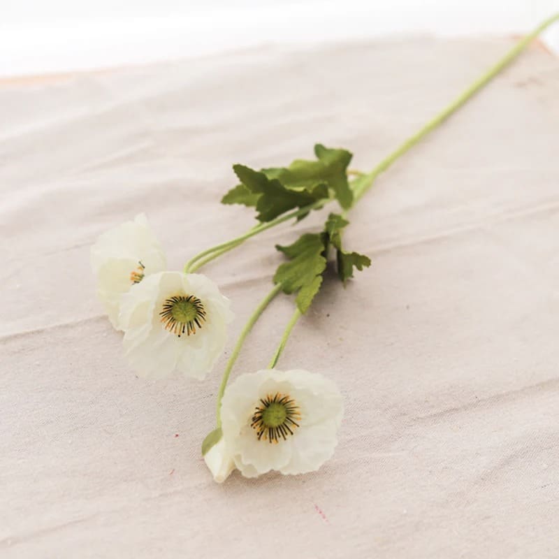 Fleurs Artificielles Coquelicots lanc