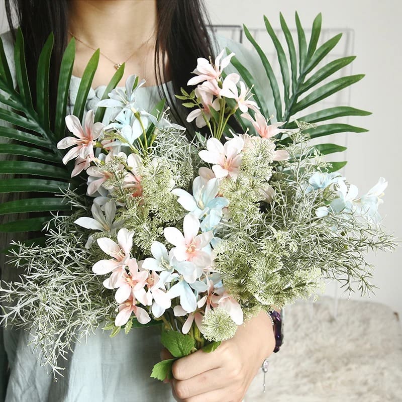 Fleurs Artificielles Déco Orchidée