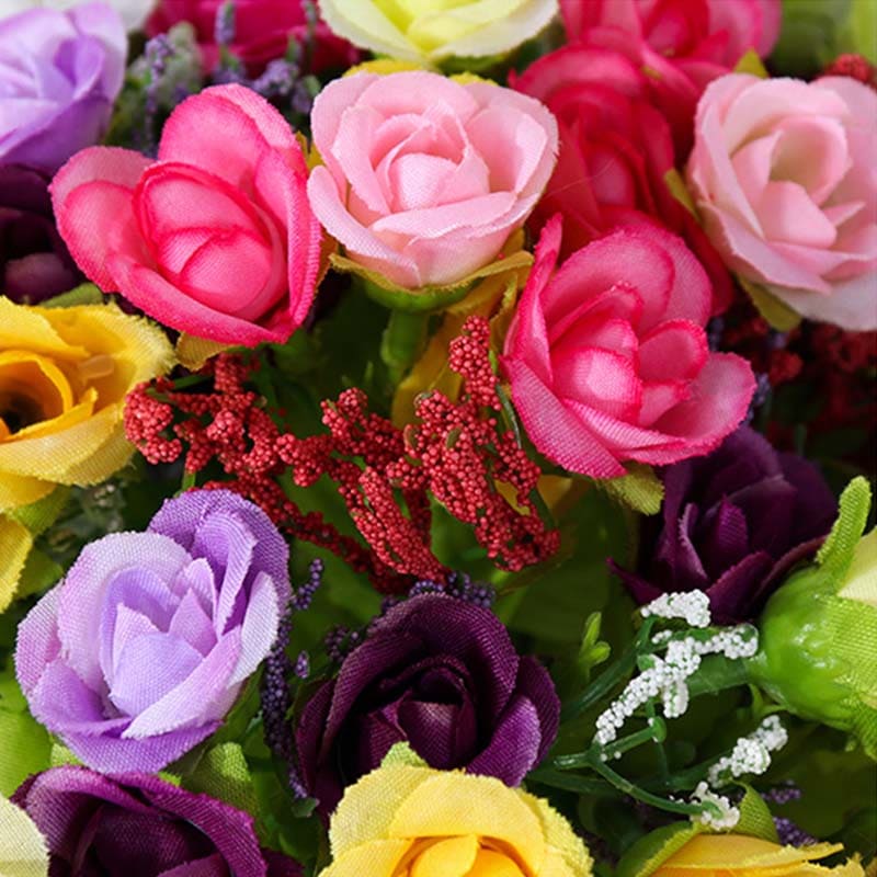 Fleurs Artificielles Pas Cher Cimetière Rose Camélia