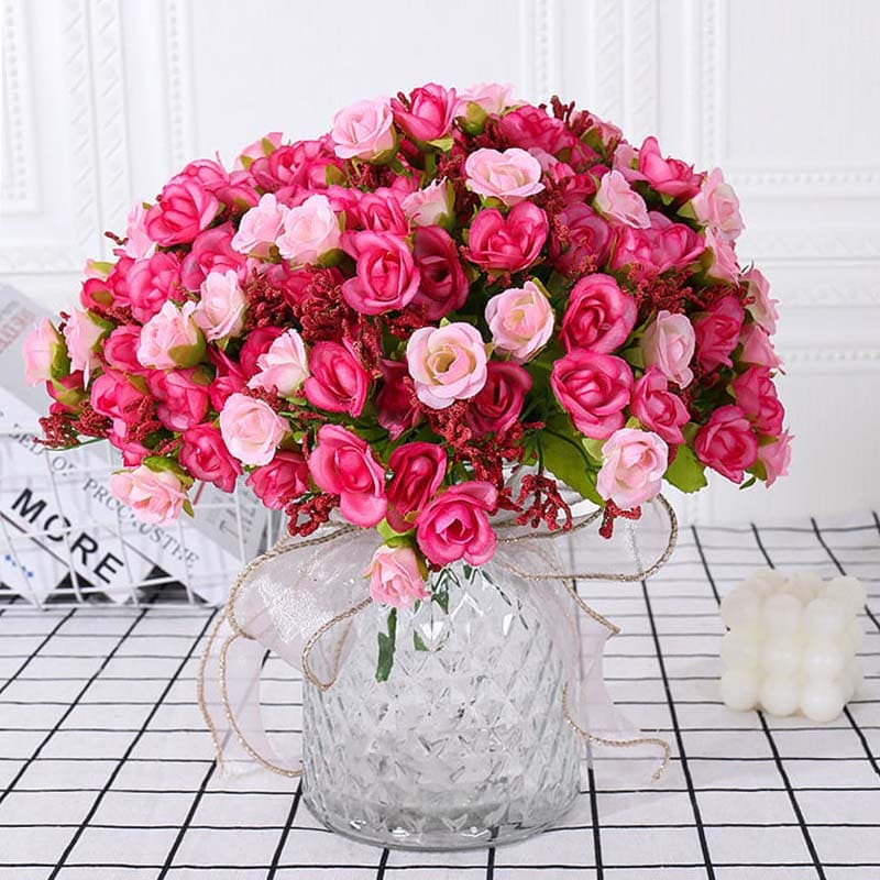 Fleurs Artificielles Pas Cher Cimetière Vase