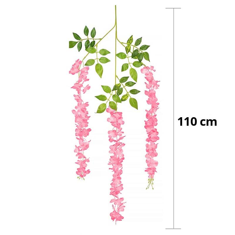 Fleurs Artificielles Retombantes Rose