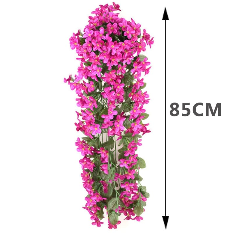 Fleurs Artificielles Suspendues Mauve