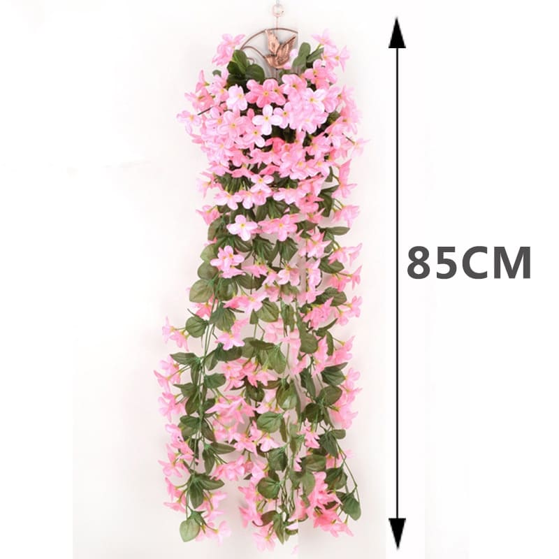 Fleurs Artificielles Suspendues Rose Clair