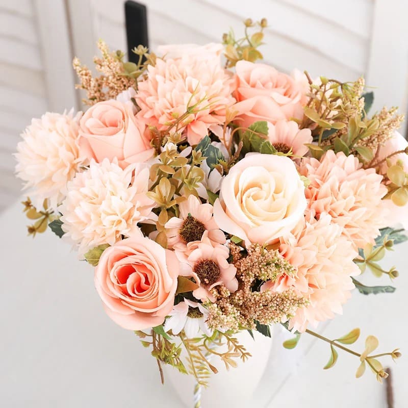 Fleurs Artificielles Toussaint Bouquet