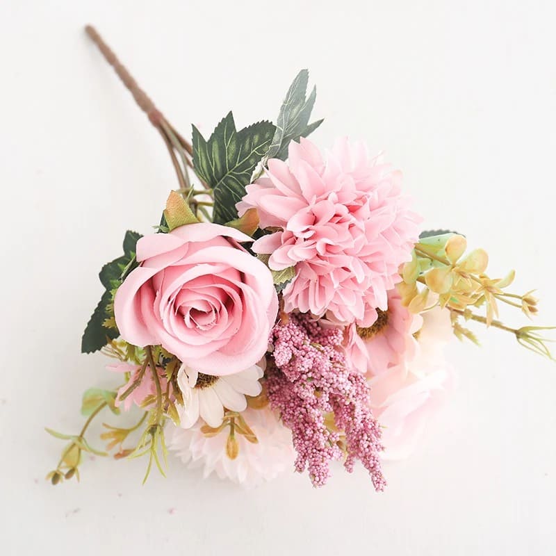 Fleurs Artificielles Toussaint Rose