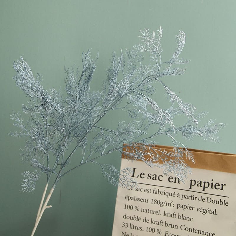 Fleurs Artificielles et Séchées Bleu Gris