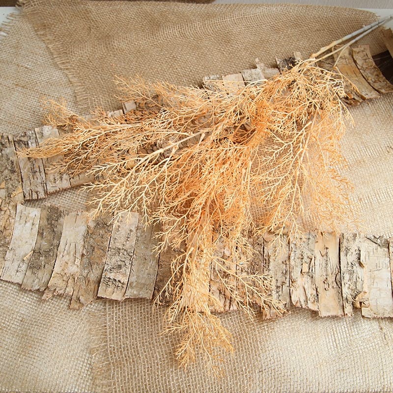 Fleurs Artificielles et Séchées Orange