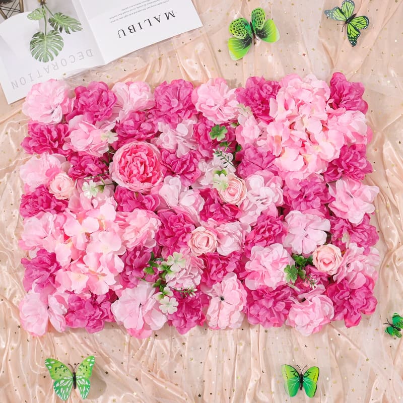 Fleurs Artificielles pour Extérieur Rose