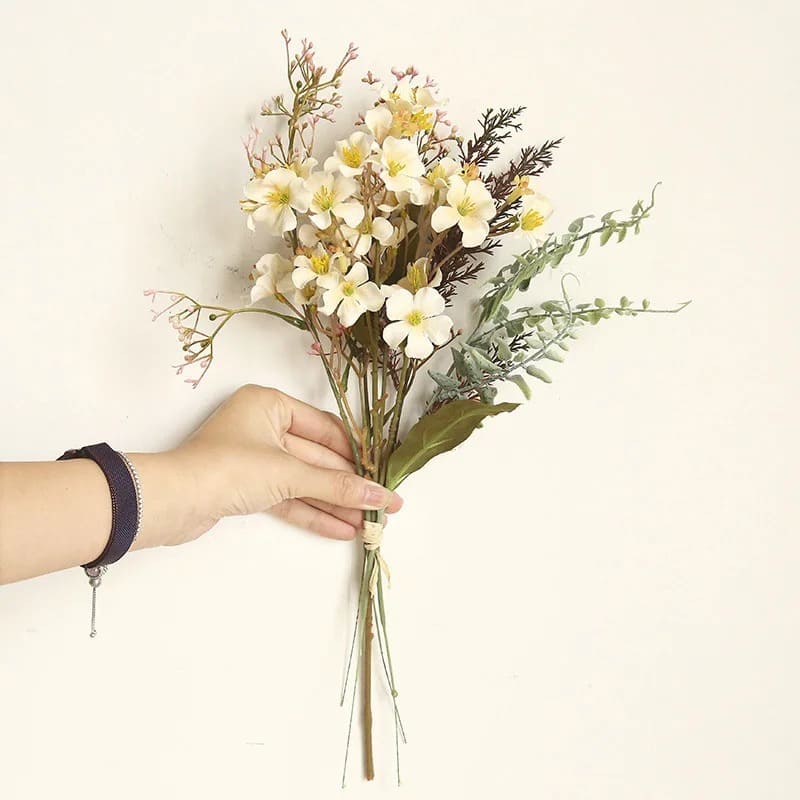 Fleurs de Cerisier Séchées Beige