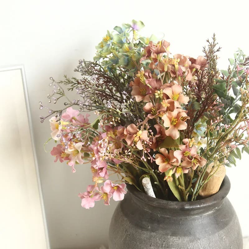 Fleurs de Cerisier Séchées Vase