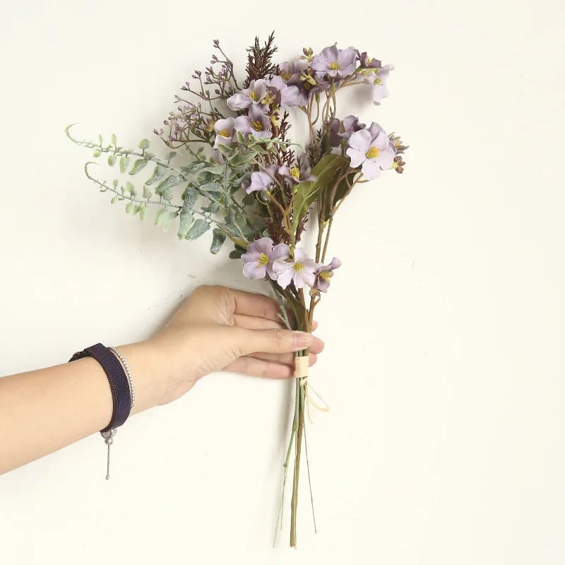 Fleurs de Cerisier Séchées Violet Clair