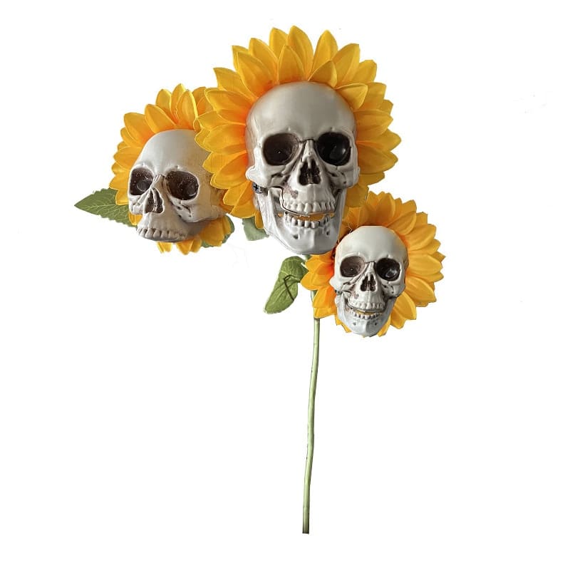 Fleurs de Tournesol Halloween 3 Fleurs