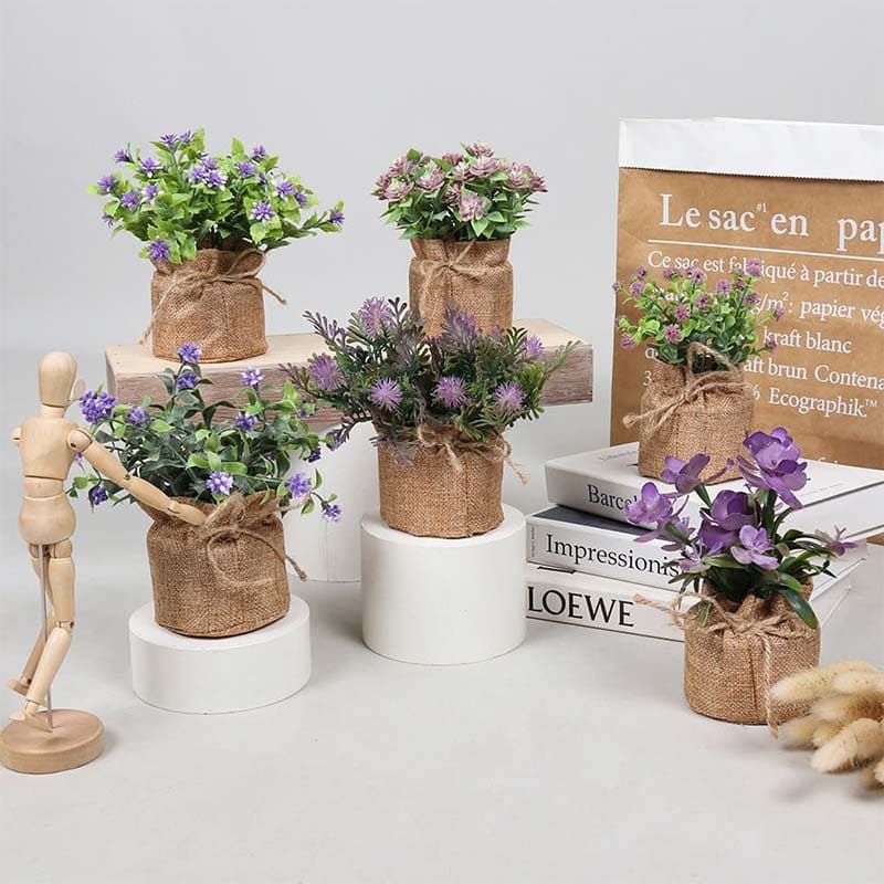 Fougère Artificielle en Pot