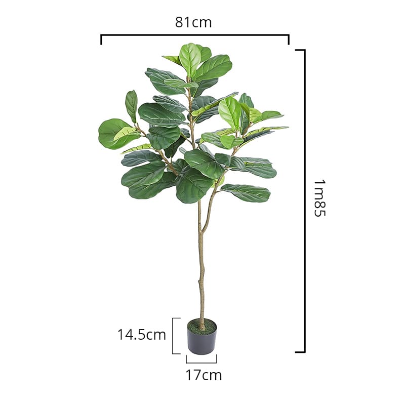 Grande Plante Artificielle Intérieur en Pot 1m85