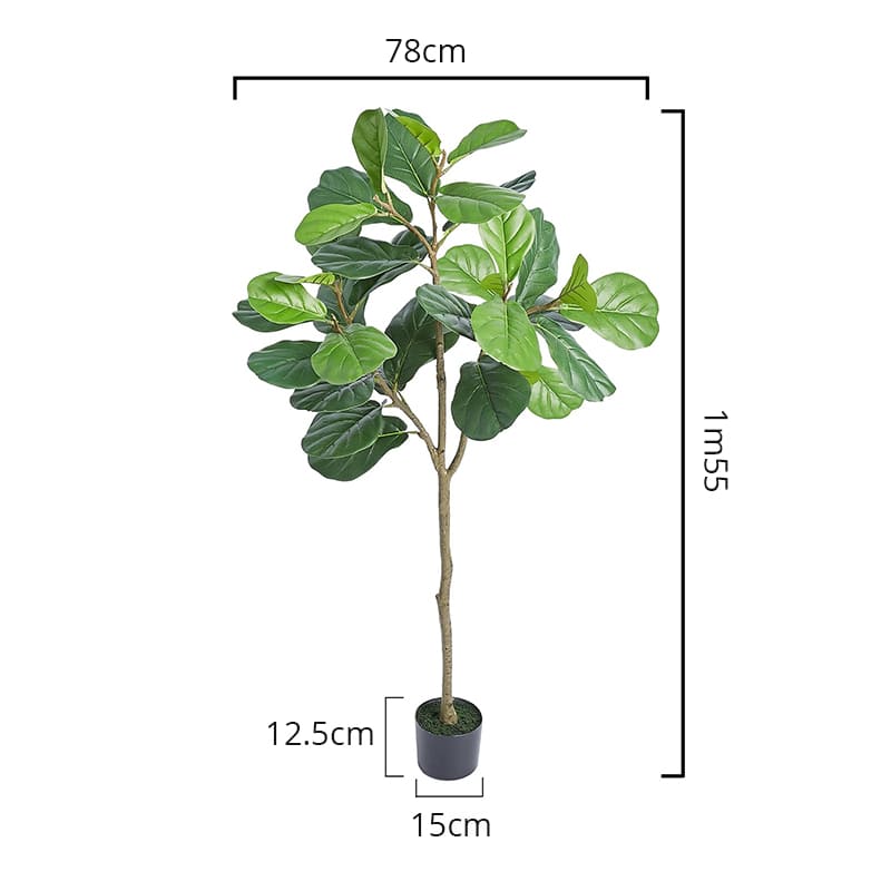 Grande Plante Artificielle Intérieur en Pot Taille Humaine