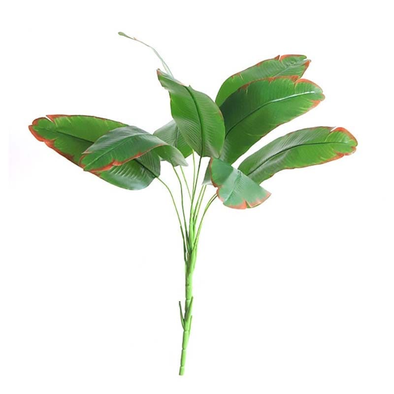 Grandes Feuilles de Bananier Artificielles Anciennes