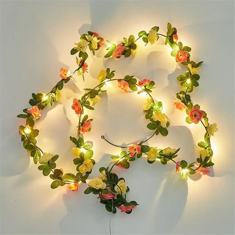 Guirlande Lumineuse Fleur Artificielle
