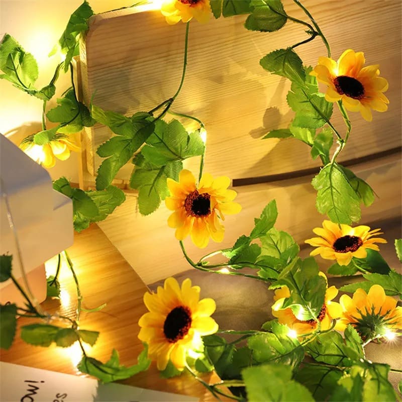 Guirlande Lumineuse Fleur Tournesol