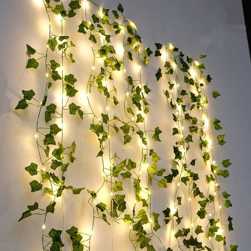 Guirlande Lumineuse Plante Lierre Artificiel