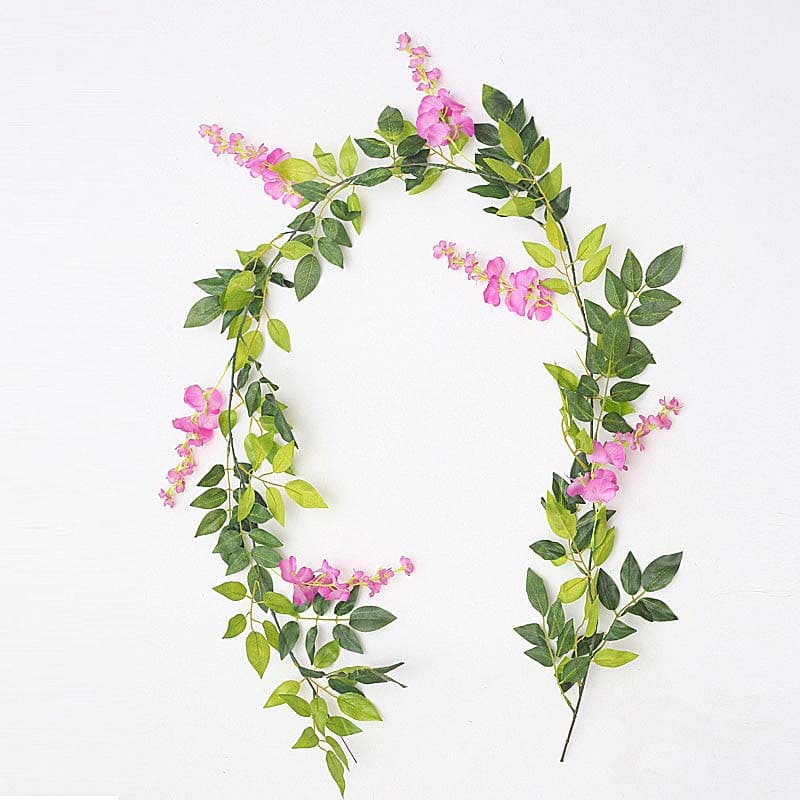 Guirlande de Fleurs Artificielles Rose