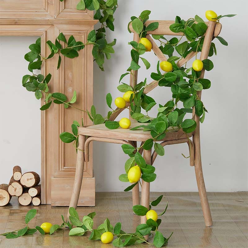 Guirlandes de Citrons Artificiels