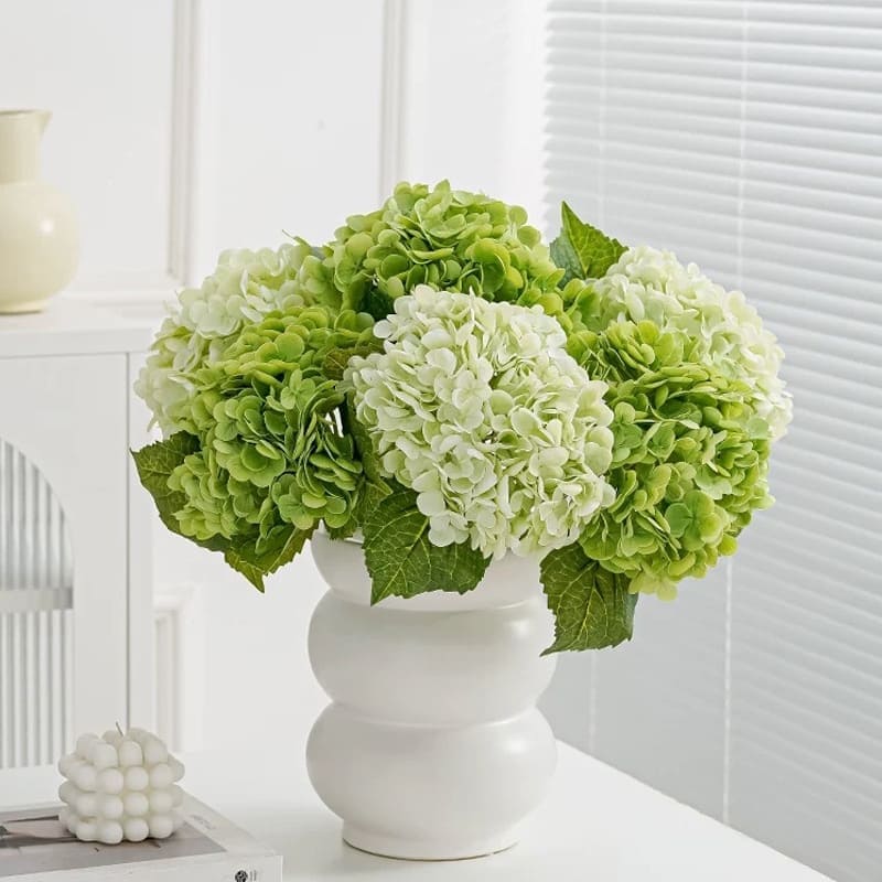 Hortensia Artificiel Haut de Gamme Déco