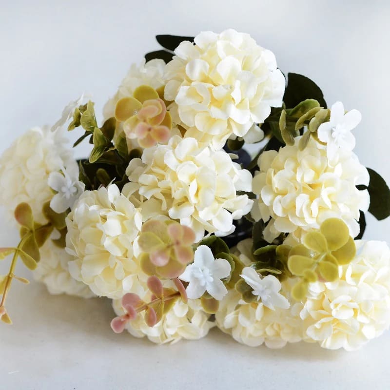 Hydrangea Artificiel Blanc