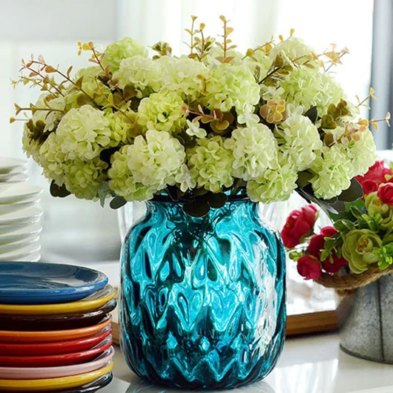 Hydrangea Artificiel Vase