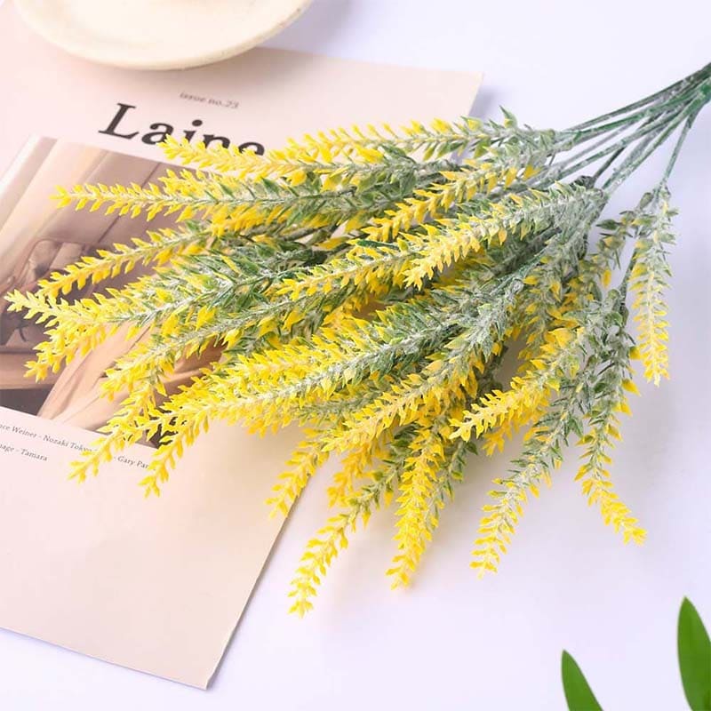 Lavande Artificielle Jaune
