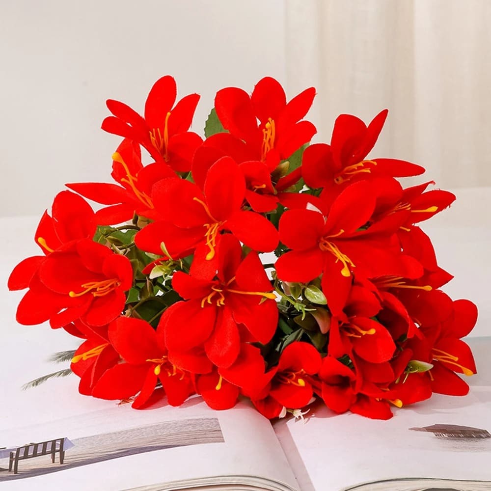 Lys Artificiel Rouge