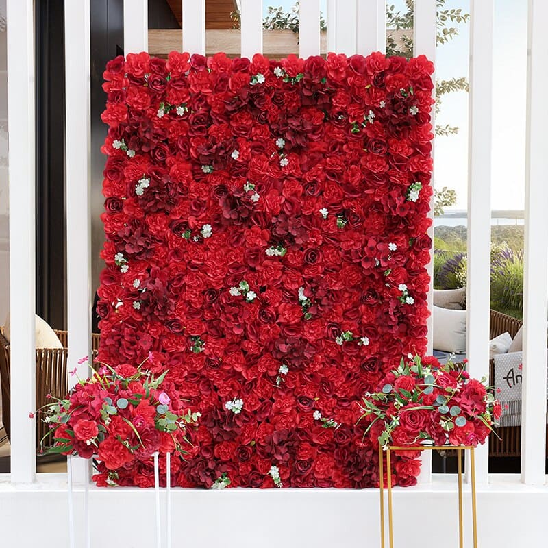 Mur Fleurs Artificielles pour Extérieur