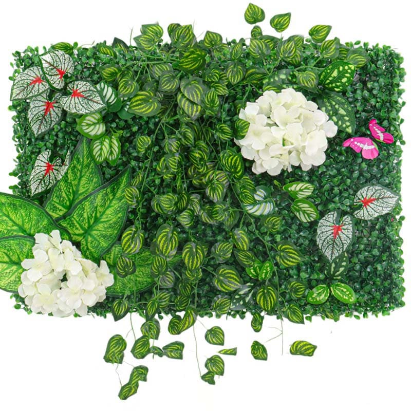 Mur Végétal Synthétique Rose