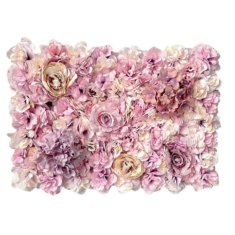 Mur de Fleurs Intérieur Rose Clair