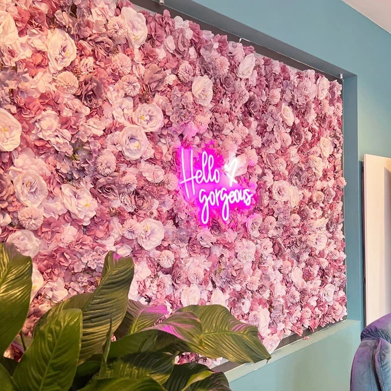 Mur de Fleurs Intérieur